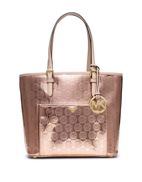 michael kors tasche metallic rose|michael kors outlet store.